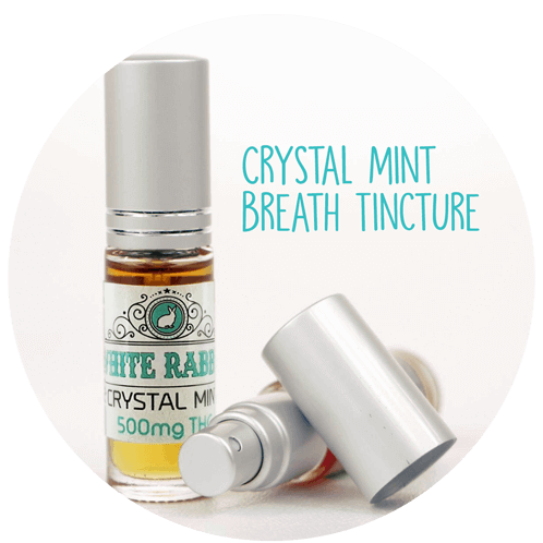 White Rabbit | 1:1 Crystal Mint Breathe Tincture