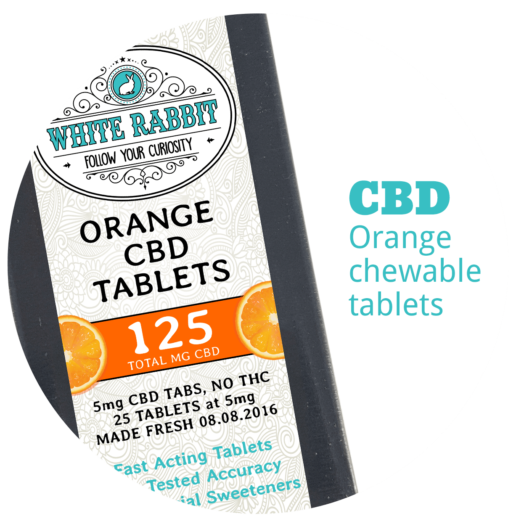 White Rabbit | Orange Chewable Tablets